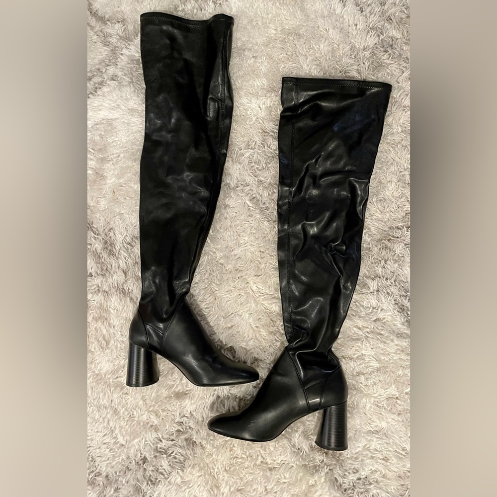 Zara Thigh High Boots